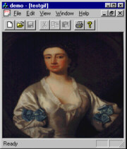 Screenshot of CImage demo